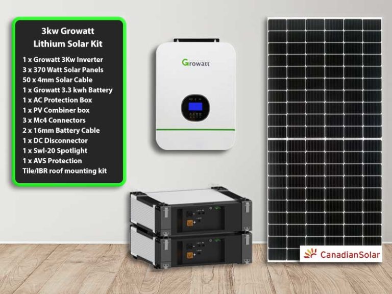 3kw Growatt Solar Package Next Gen Solar