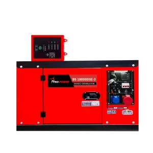 Pro Power - Silent Diesel Generator 8Kw (10Kva) 3-Phase 16Lt With FREE ATS